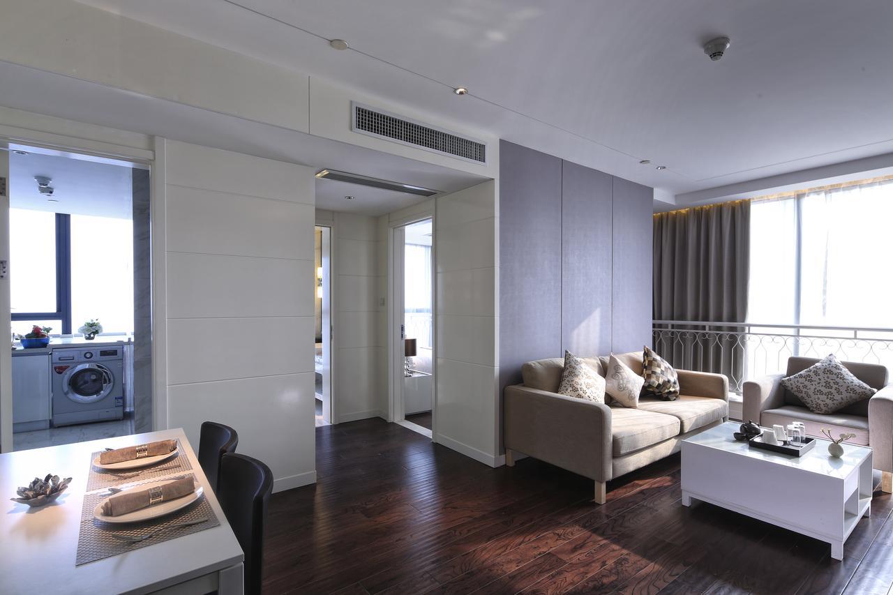 ננג'ינג Suning Auraya Service Apartment Nanjing מראה חיצוני תמונה