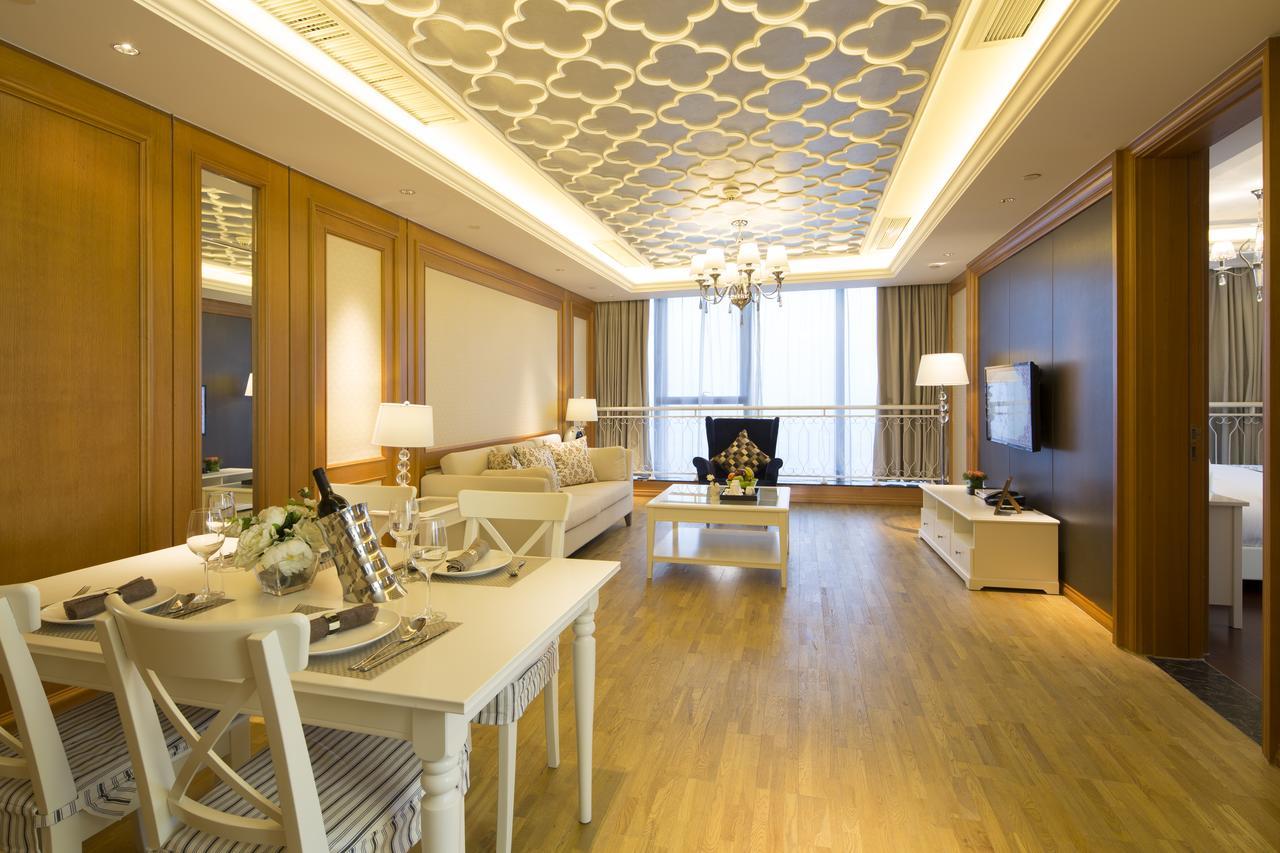 ננג'ינג Suning Auraya Service Apartment Nanjing מראה חיצוני תמונה