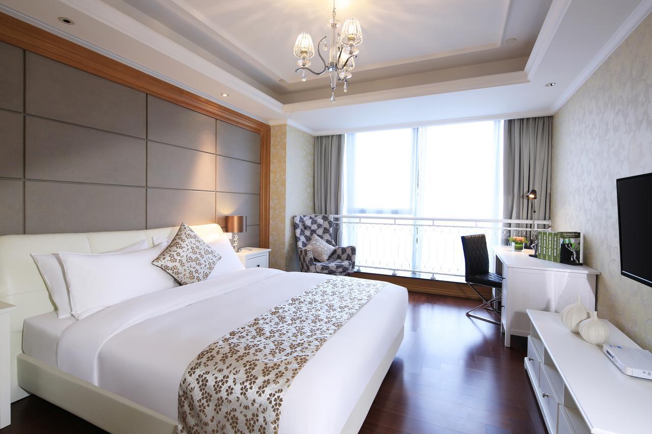 ננג'ינג Suning Auraya Service Apartment Nanjing מראה חיצוני תמונה