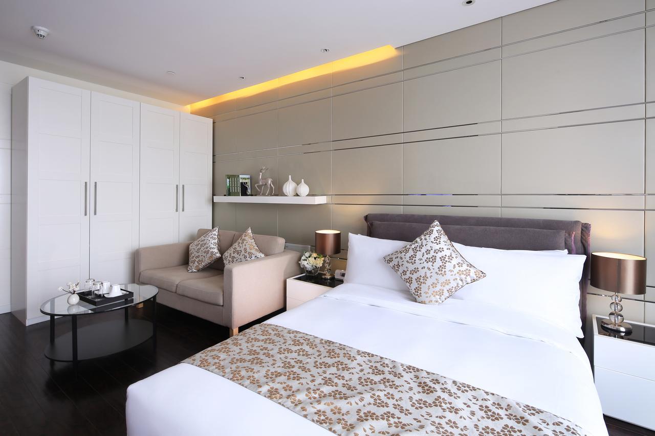 ננג'ינג Suning Auraya Service Apartment Nanjing מראה חיצוני תמונה