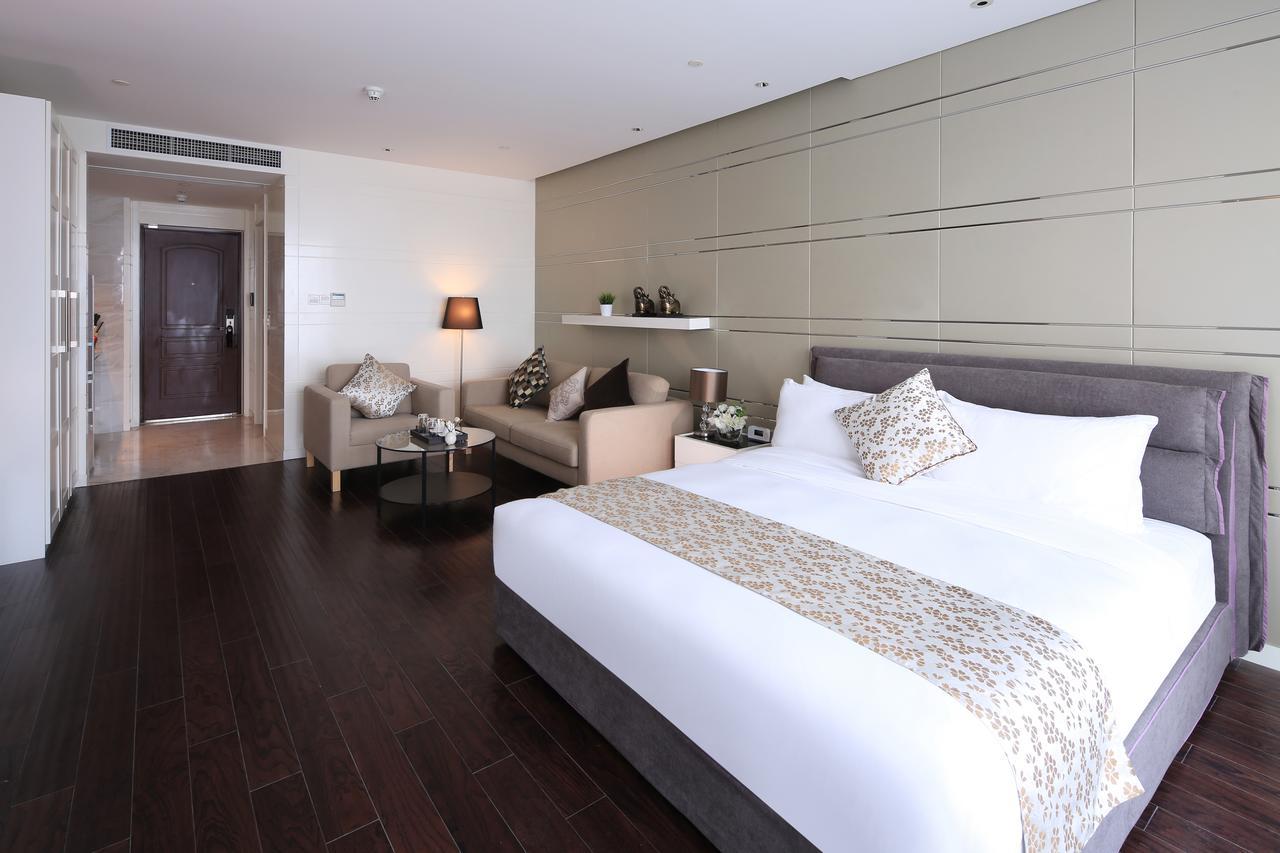 ננג'ינג Suning Auraya Service Apartment Nanjing מראה חיצוני תמונה