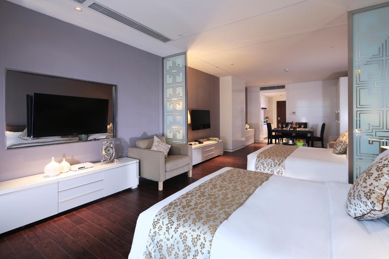 ננג'ינג Suning Auraya Service Apartment Nanjing מראה חיצוני תמונה