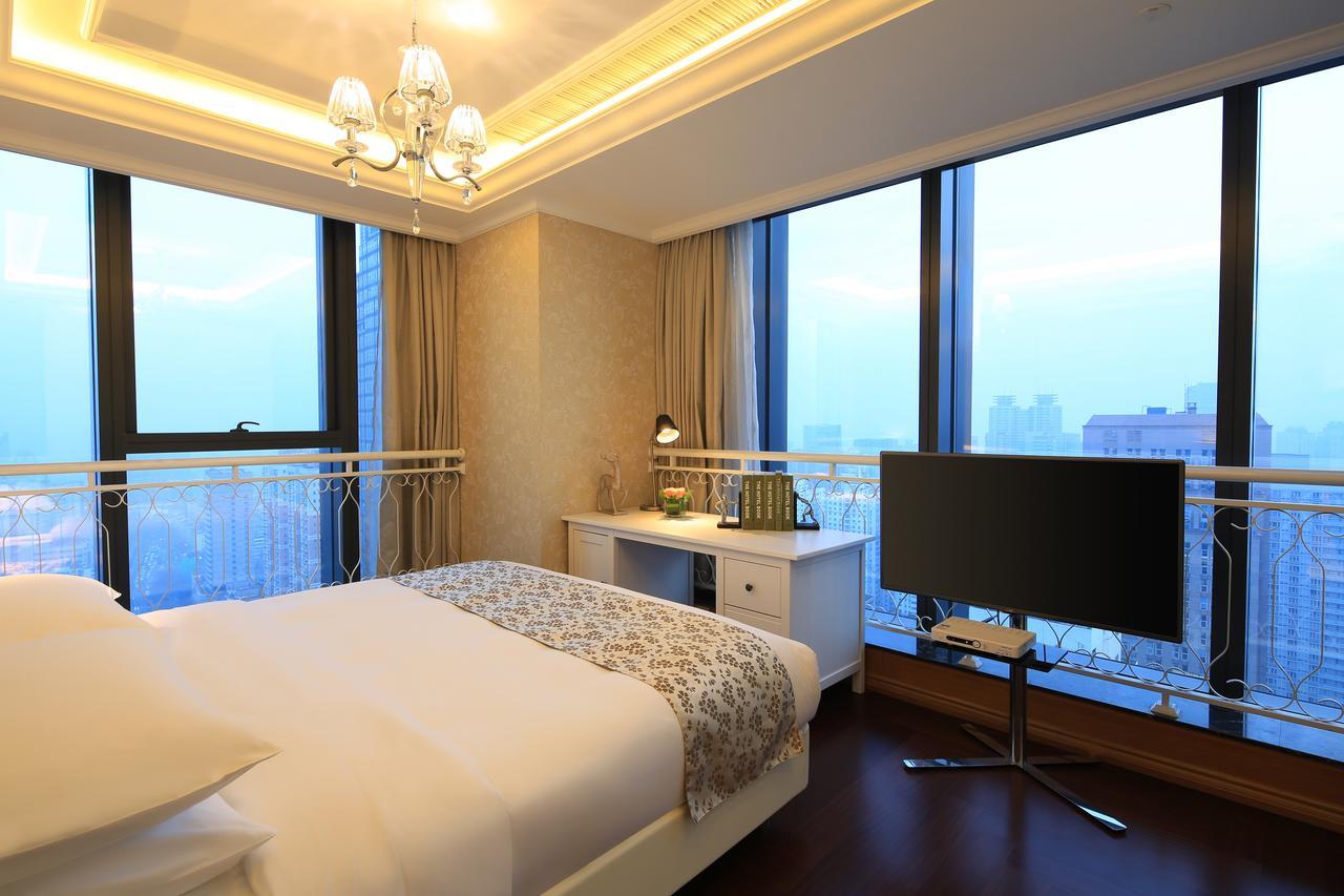 ננג'ינג Suning Auraya Service Apartment Nanjing מראה חיצוני תמונה