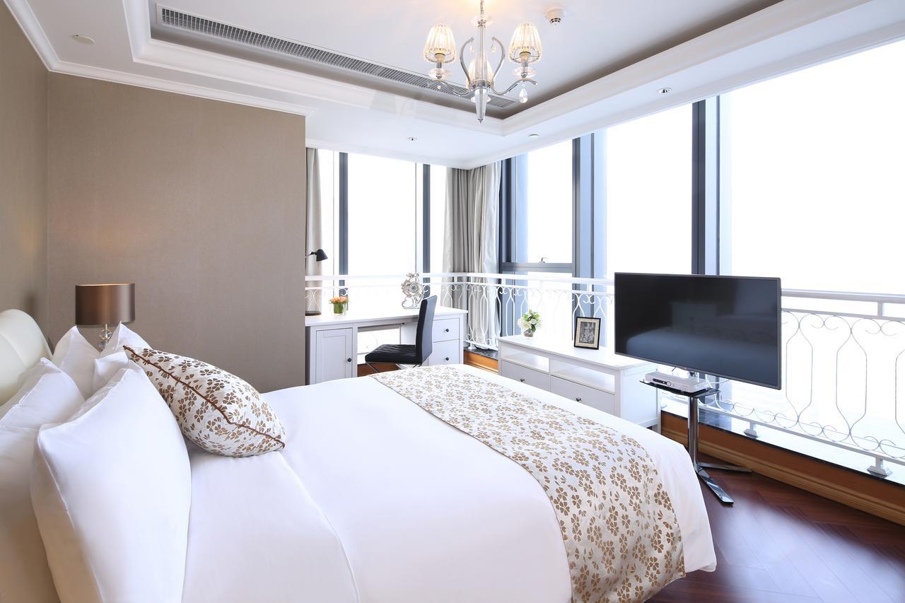 ננג'ינג Suning Auraya Service Apartment Nanjing מראה חיצוני תמונה