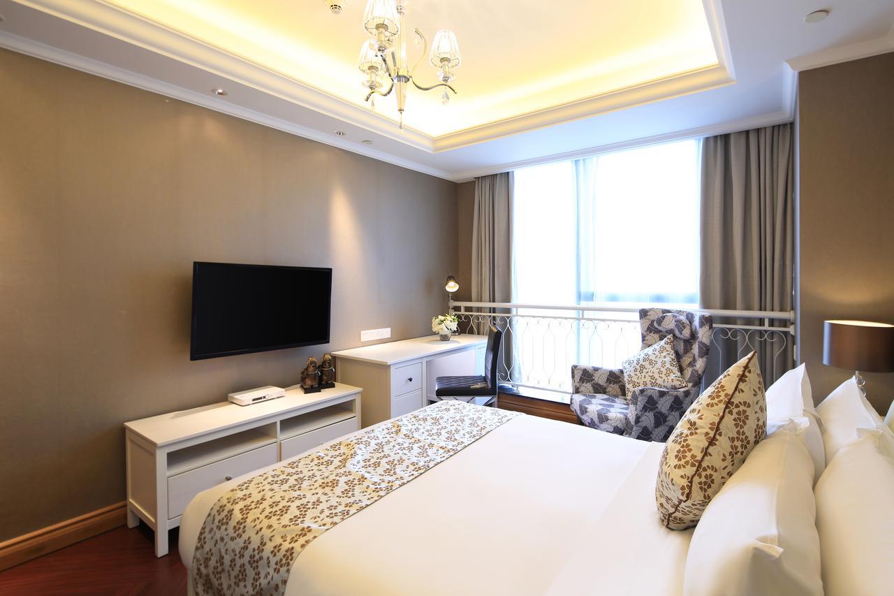 ננג'ינג Suning Auraya Service Apartment Nanjing מראה חיצוני תמונה