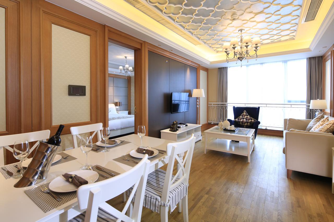 ננג'ינג Suning Auraya Service Apartment Nanjing מראה חיצוני תמונה