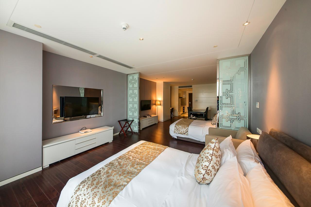 ננג'ינג Suning Auraya Service Apartment Nanjing מראה חיצוני תמונה
