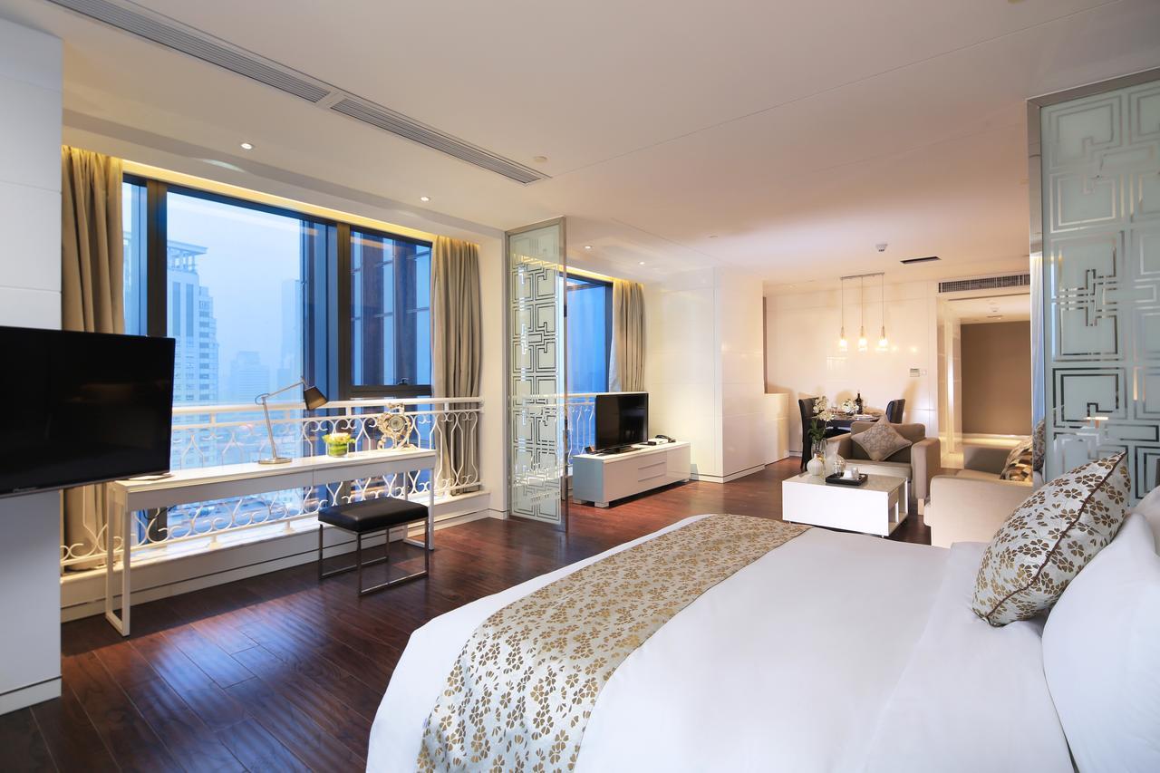 ננג'ינג Suning Auraya Service Apartment Nanjing מראה חיצוני תמונה