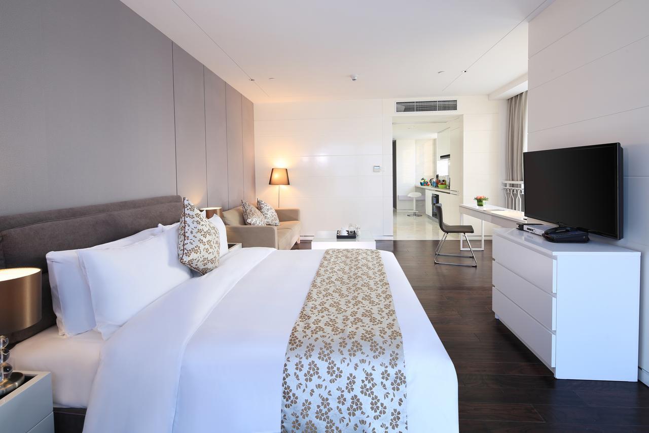 ננג'ינג Suning Auraya Service Apartment Nanjing מראה חיצוני תמונה
