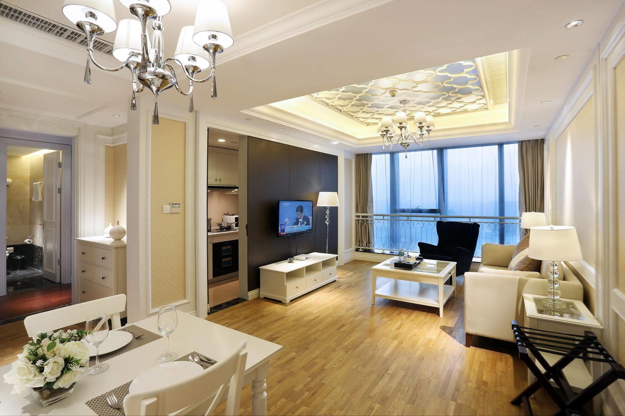 ננג'ינג Suning Auraya Service Apartment Nanjing מראה חיצוני תמונה