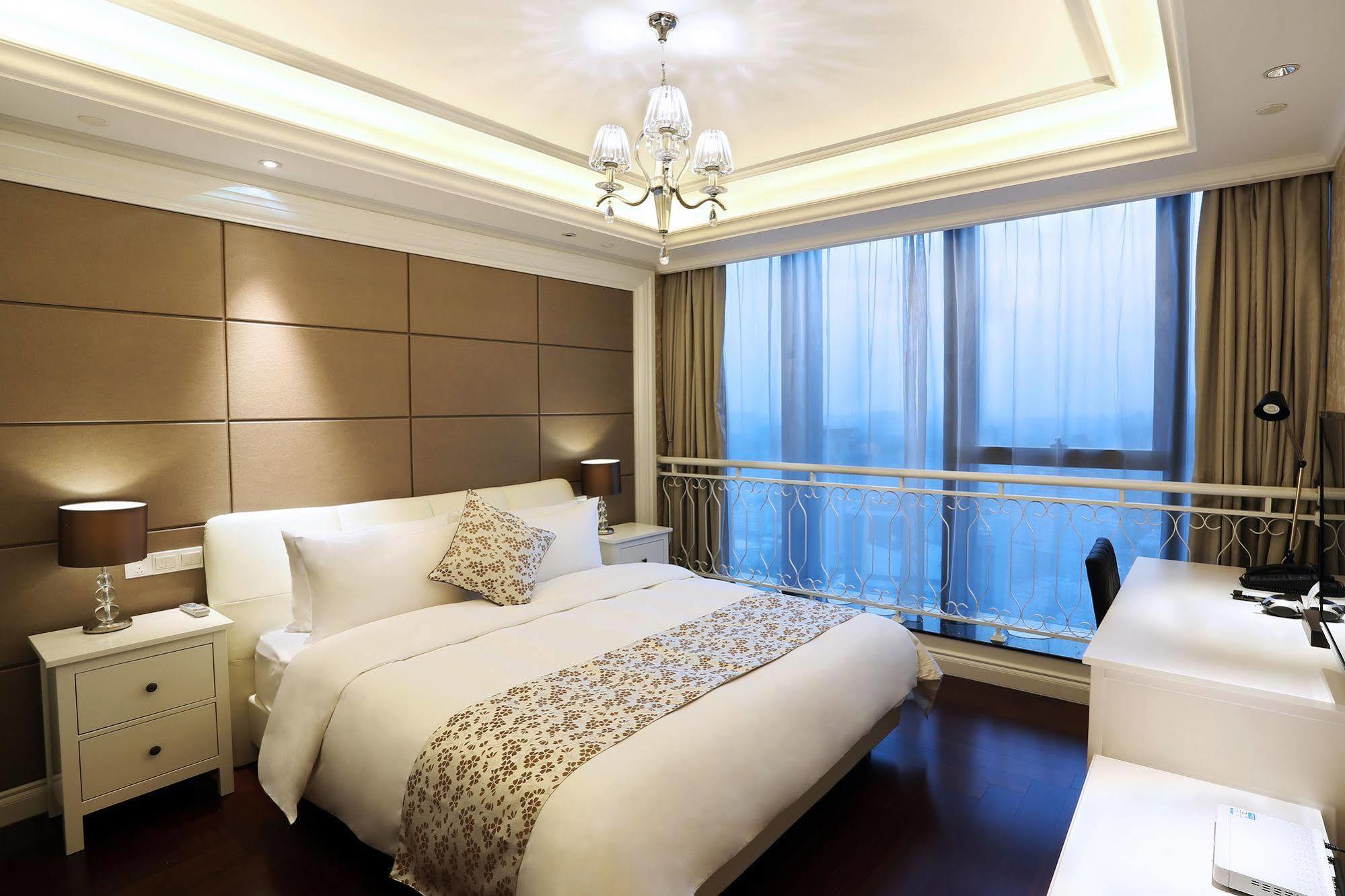ננג'ינג Suning Auraya Service Apartment Nanjing מראה חיצוני תמונה