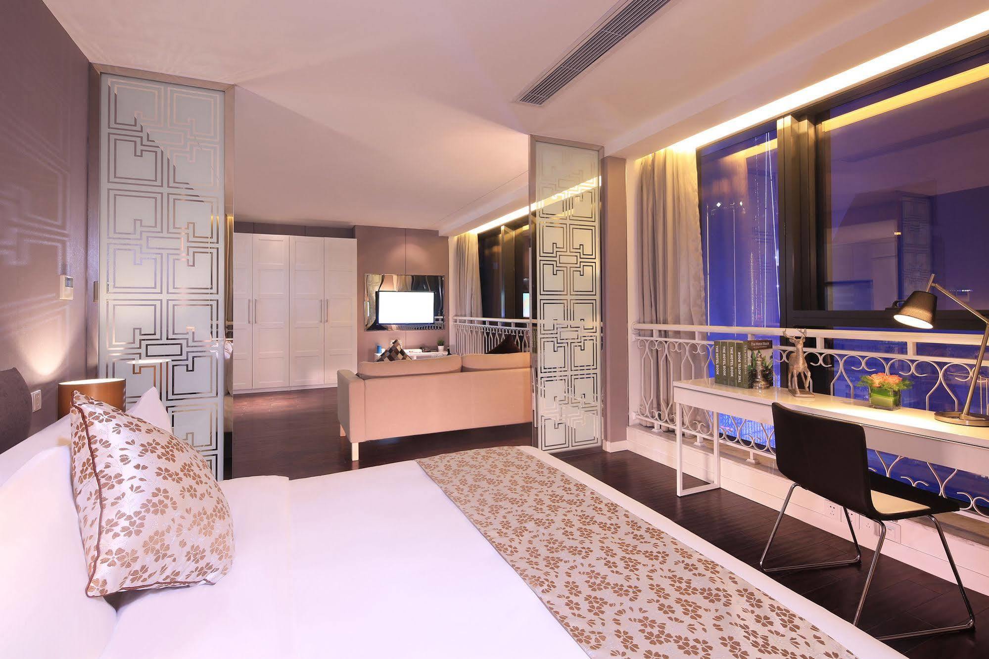 ננג'ינג Suning Auraya Service Apartment Nanjing מראה חיצוני תמונה
