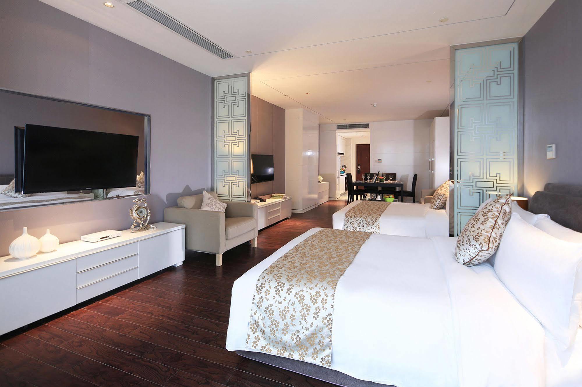 ננג'ינג Suning Auraya Service Apartment Nanjing מראה חיצוני תמונה