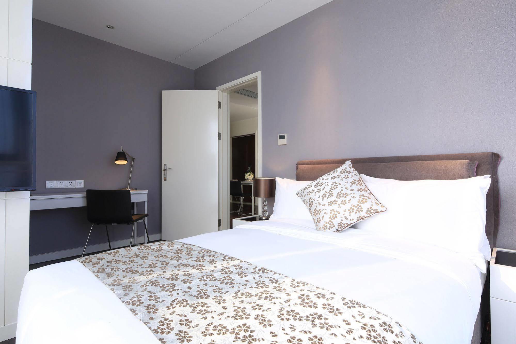 ננג'ינג Suning Auraya Service Apartment Nanjing מראה חיצוני תמונה