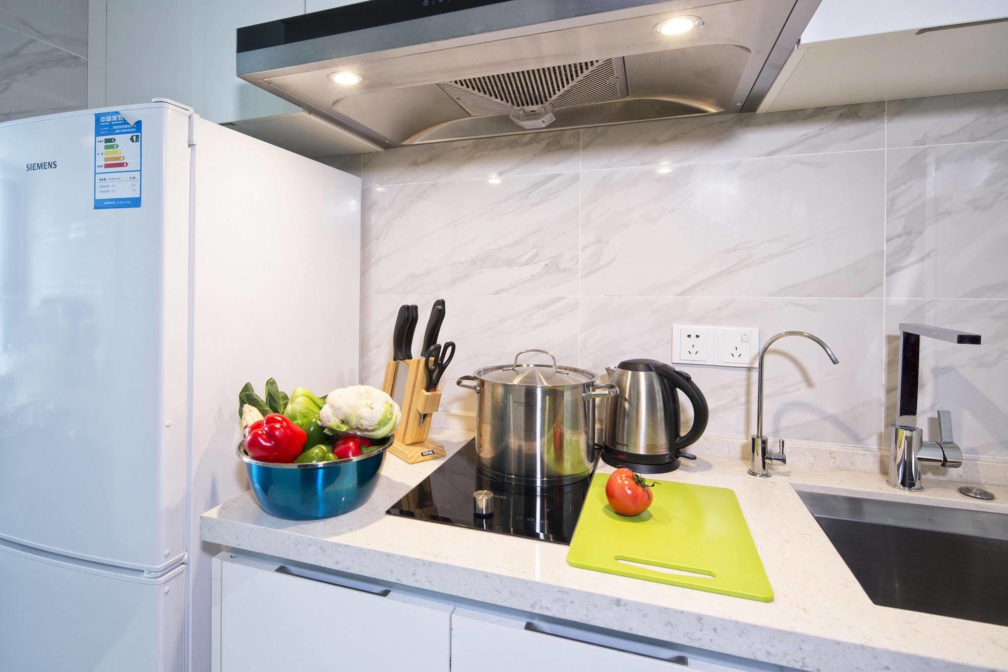 ננג'ינג Suning Auraya Service Apartment Nanjing מראה חיצוני תמונה